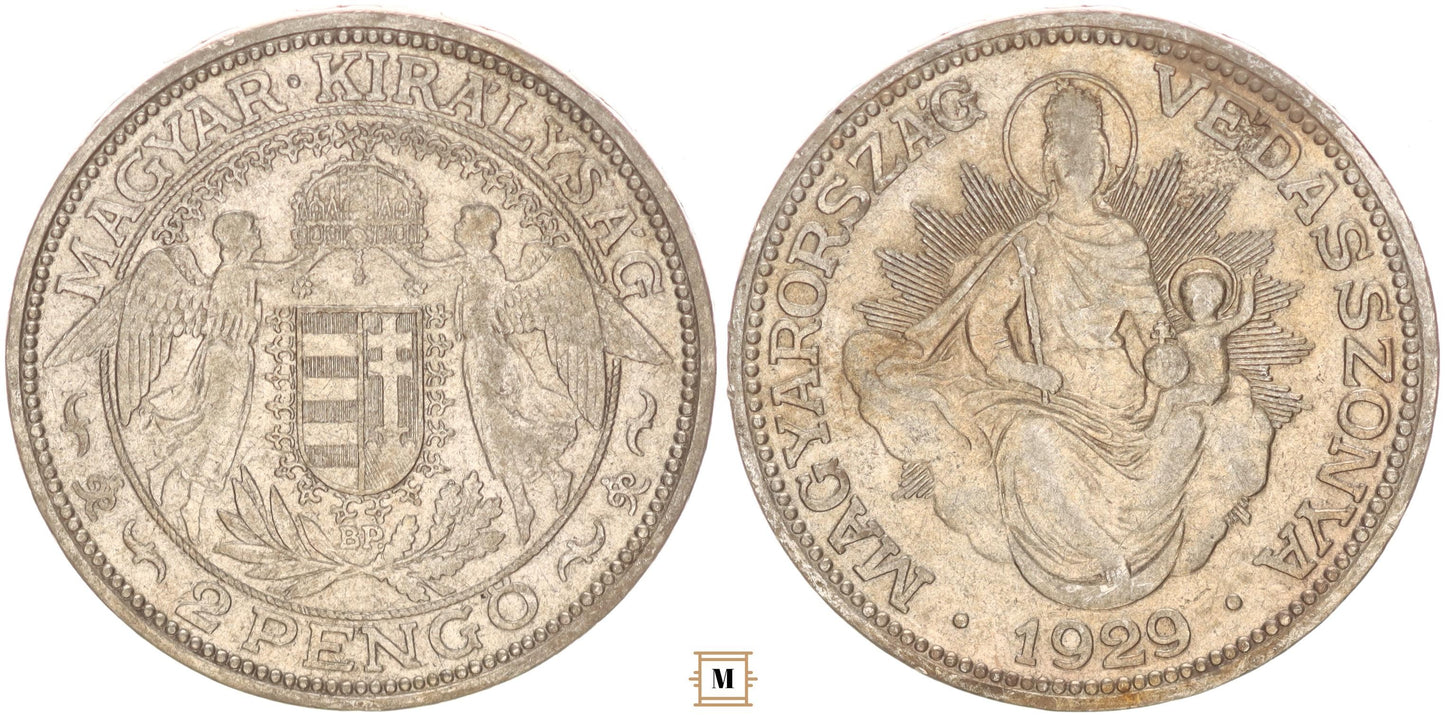 2 pengő 1929 BP