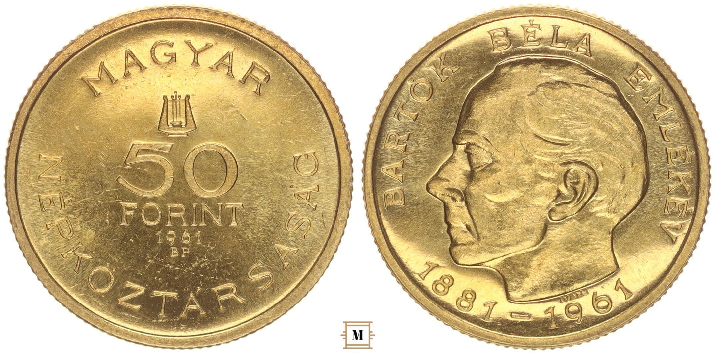 50 forint Bartók Béla 1961 BP