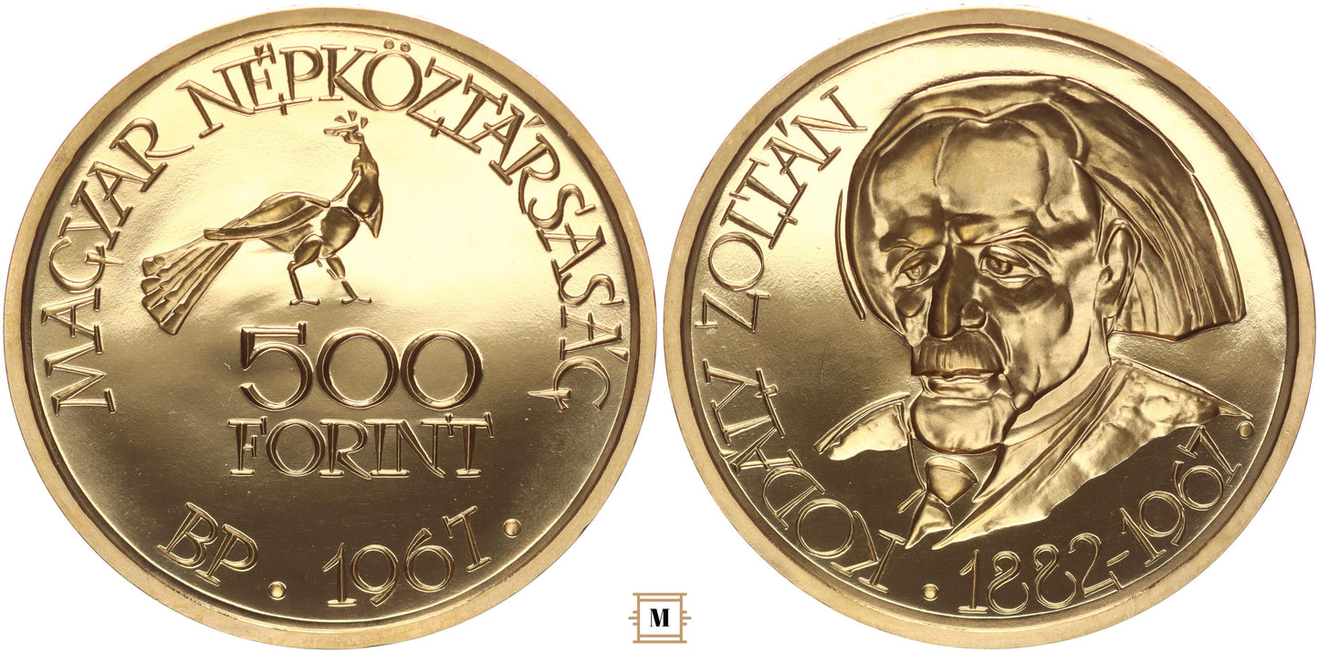 500 forint Kodály Zoltán 1967 BP