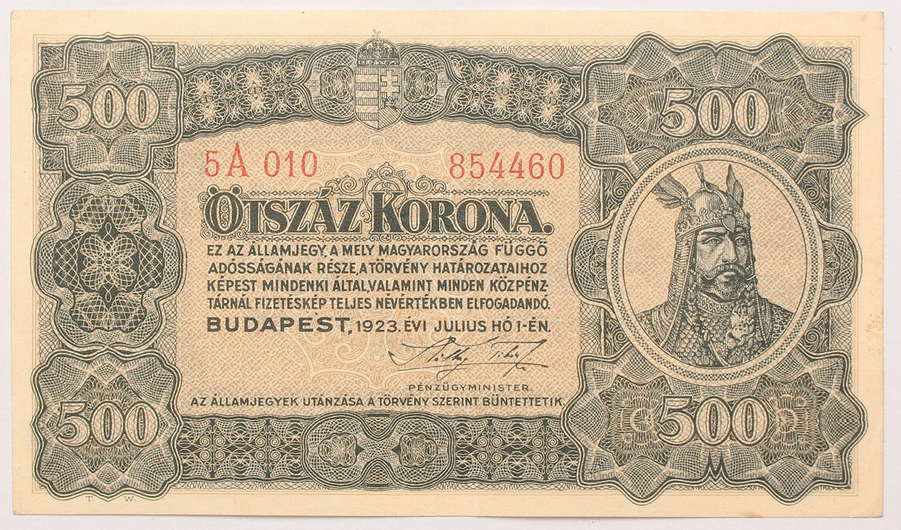 500 korona 1919