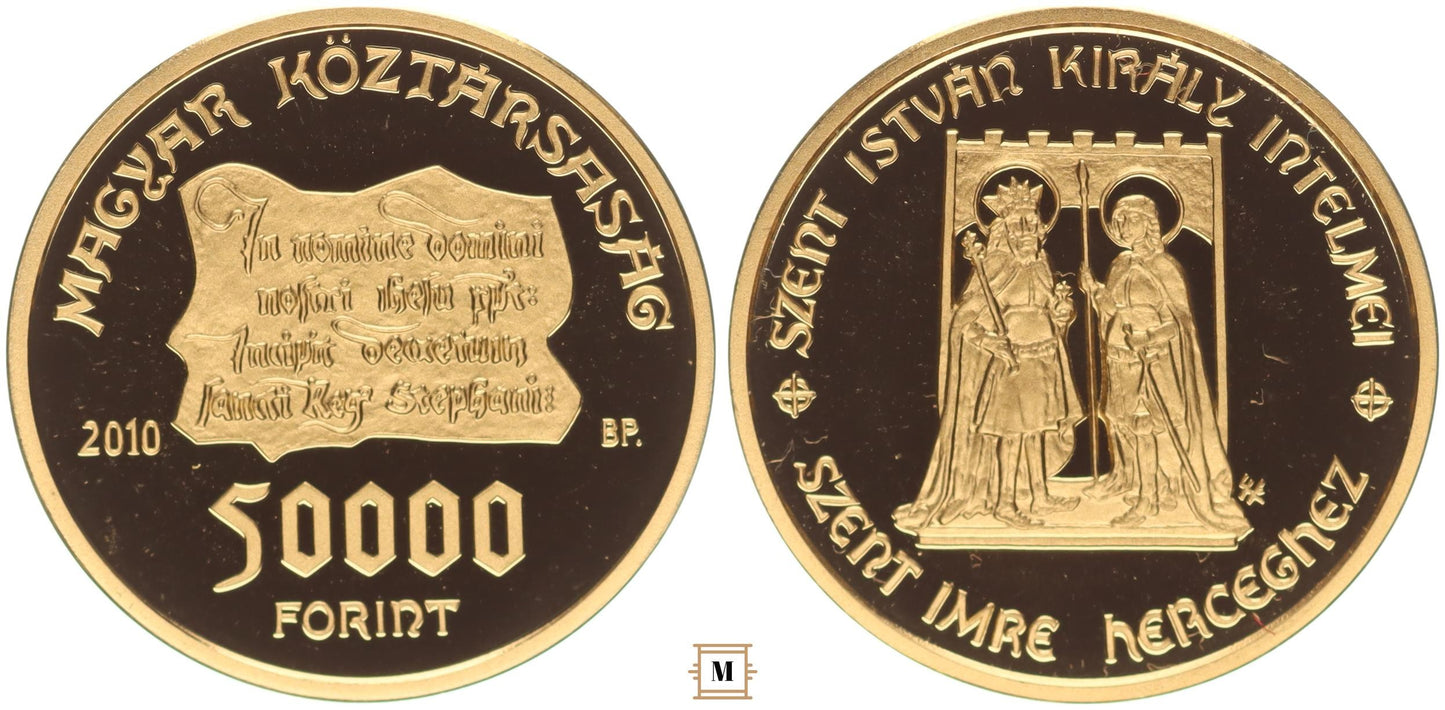 50000 forint Szent Imre 2010 BP