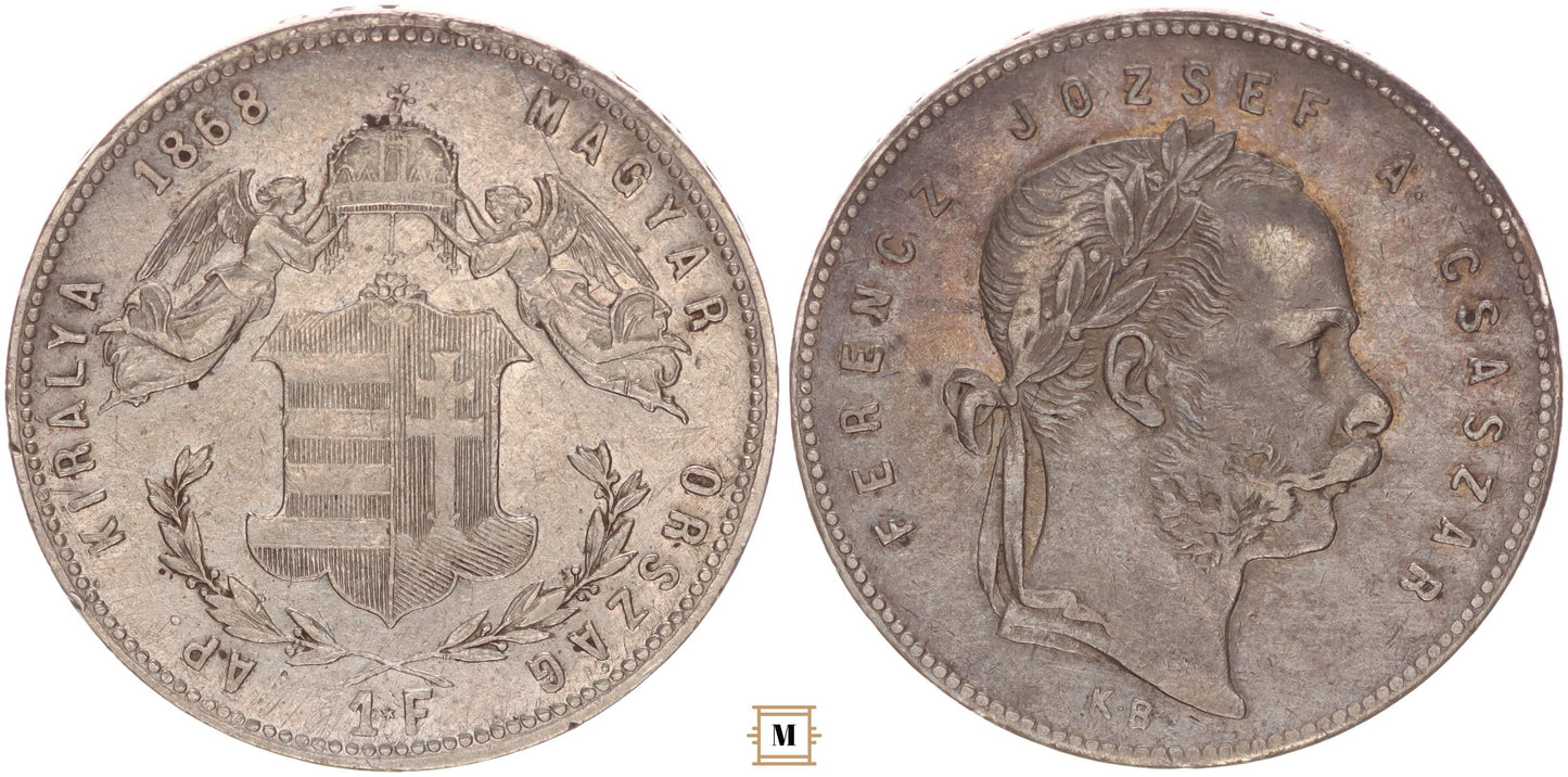 Ferenc József 1 forint 1868
