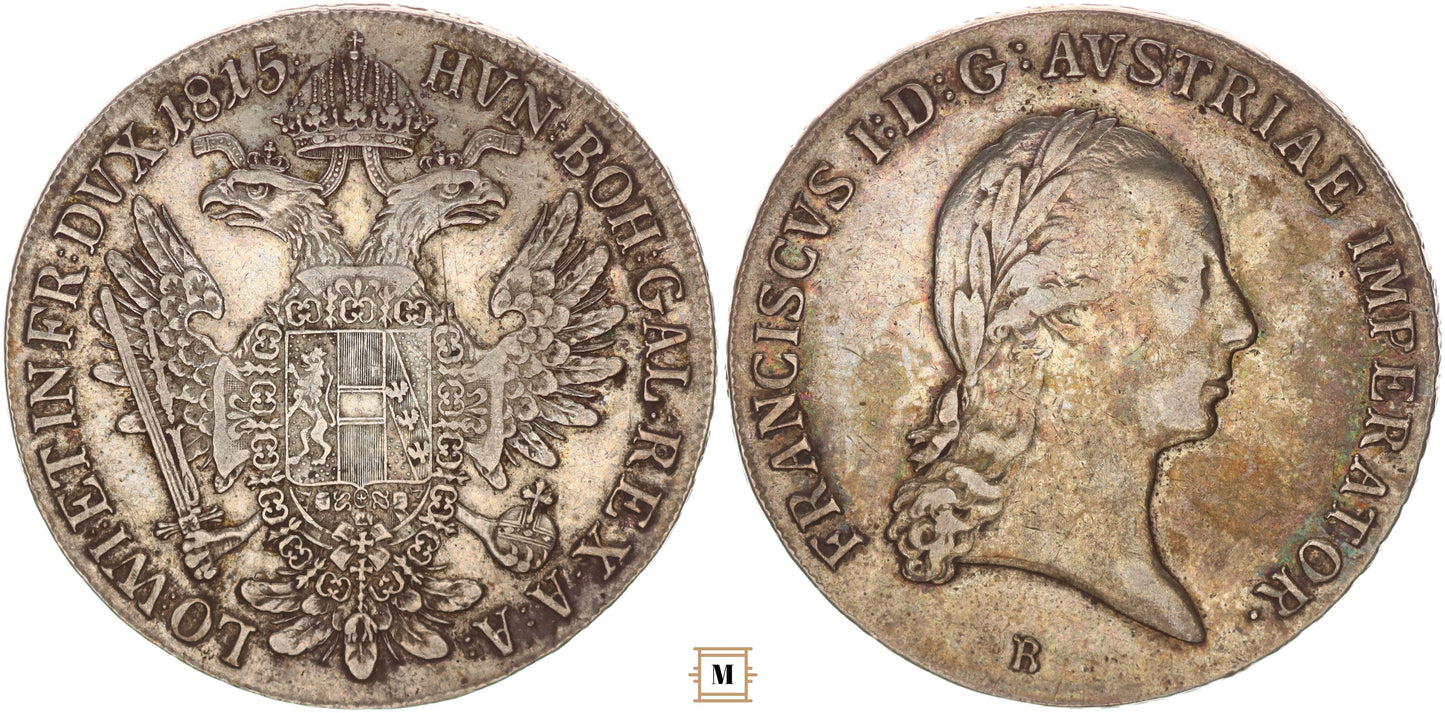 I. Ferenc tallér 1815 B
