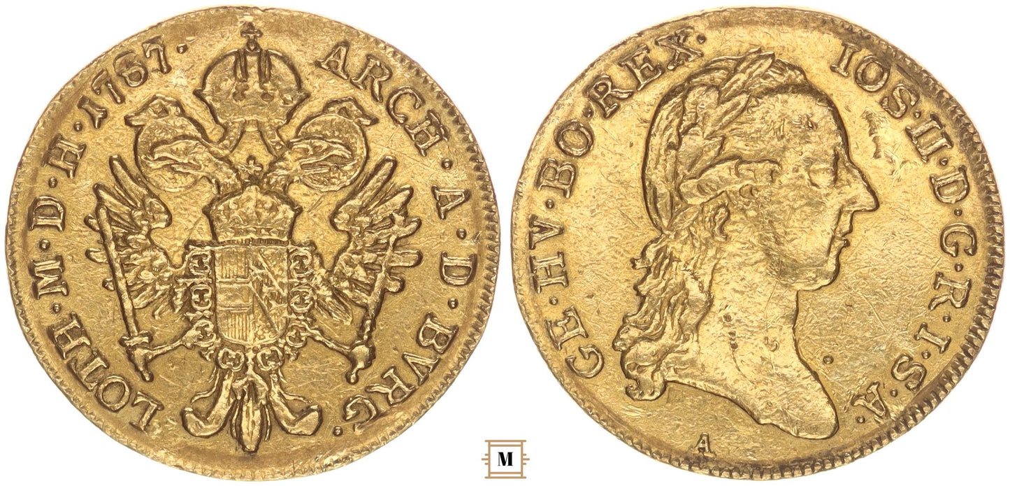 II. József dukát 1787 A