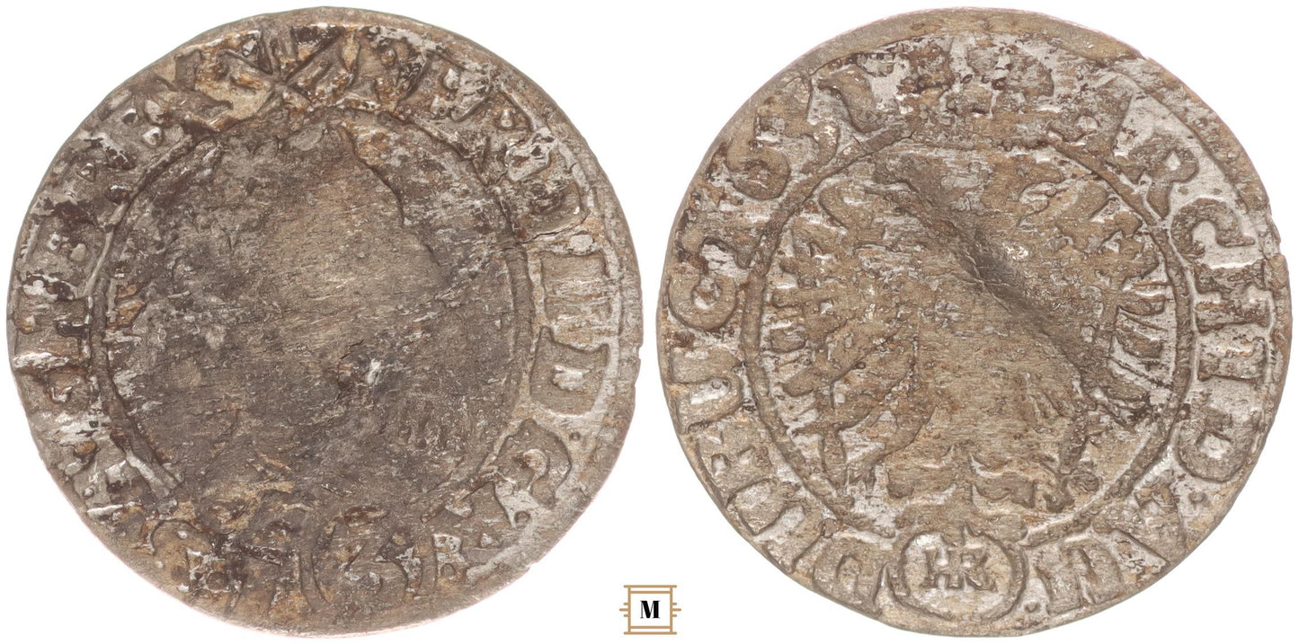 II.Ferdinánd 3 Krajcár 1631 HR Breslau