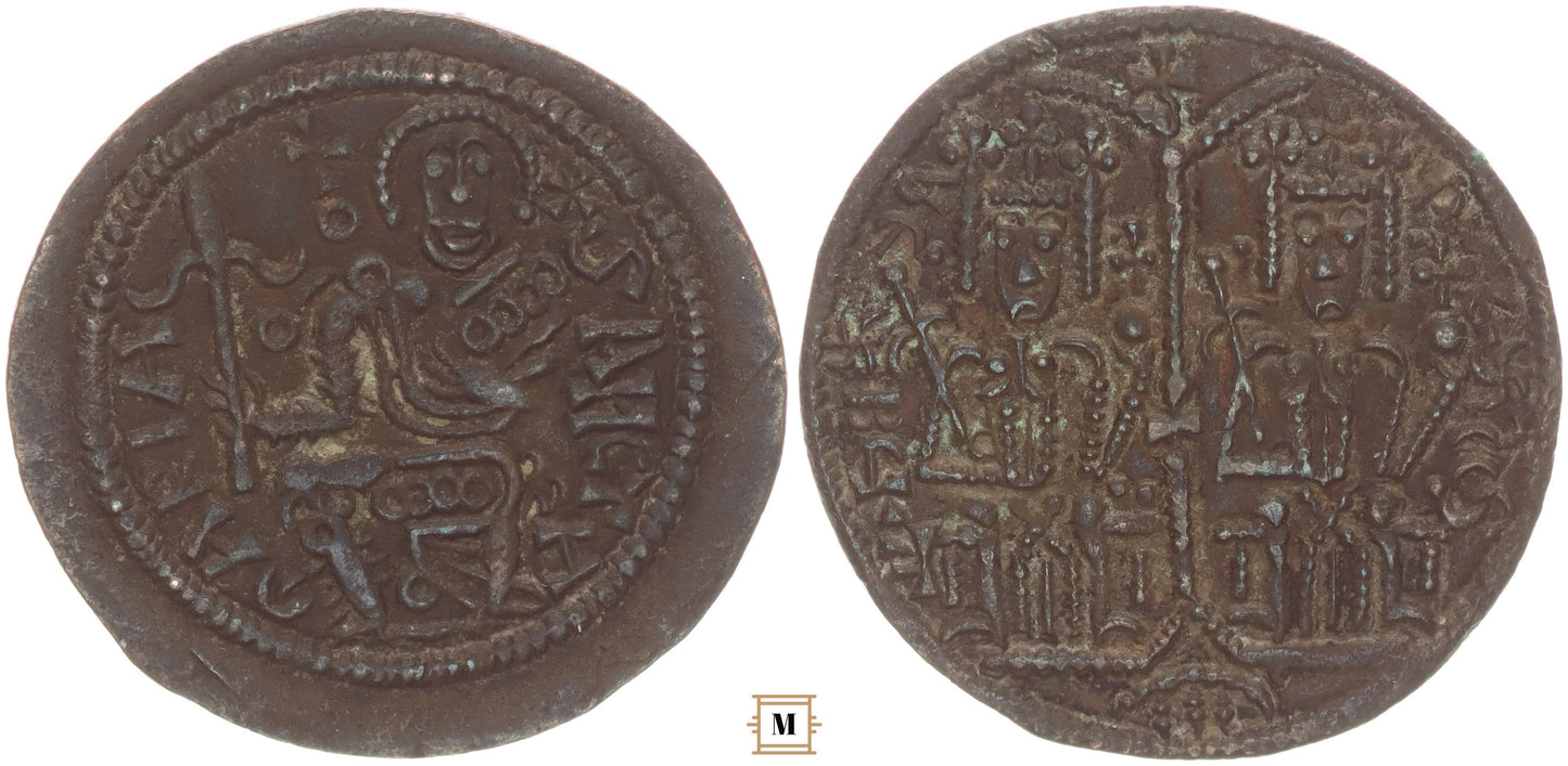 III. Béla 1172-1196 rézpénz ÉH 114