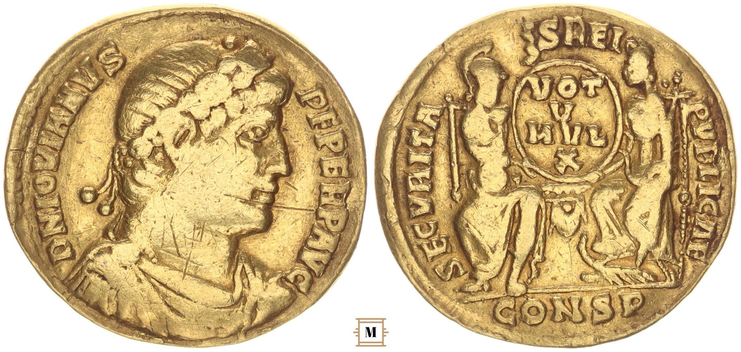 Jovianus solidus (363-364) Konstantinápoly