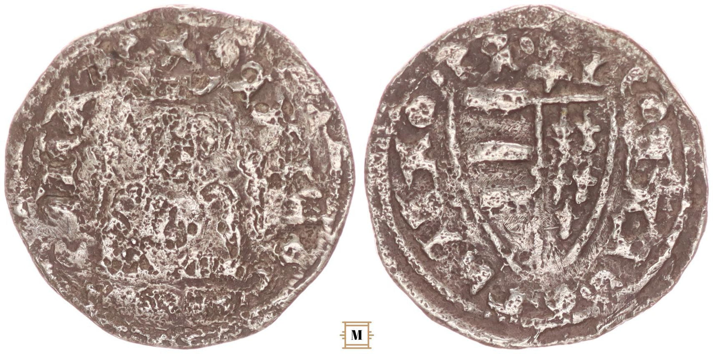Károly Róbert 1307-1342 Denár ÉH 393 Korabeli hamis