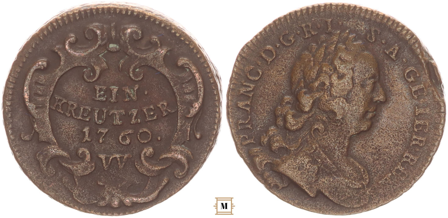 Lotharingiai Ferenc 1 Krajcár 1760 W