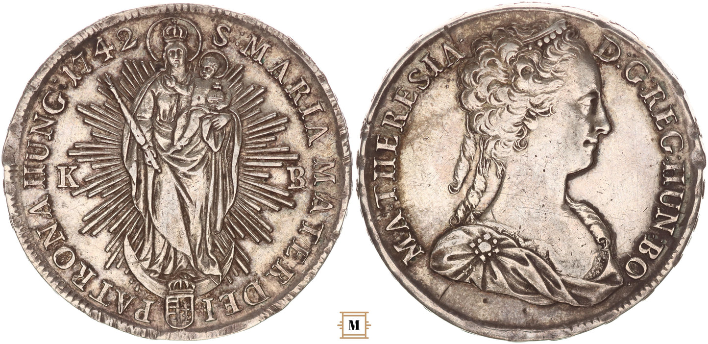 Mária Terézia tallér 1742 KB