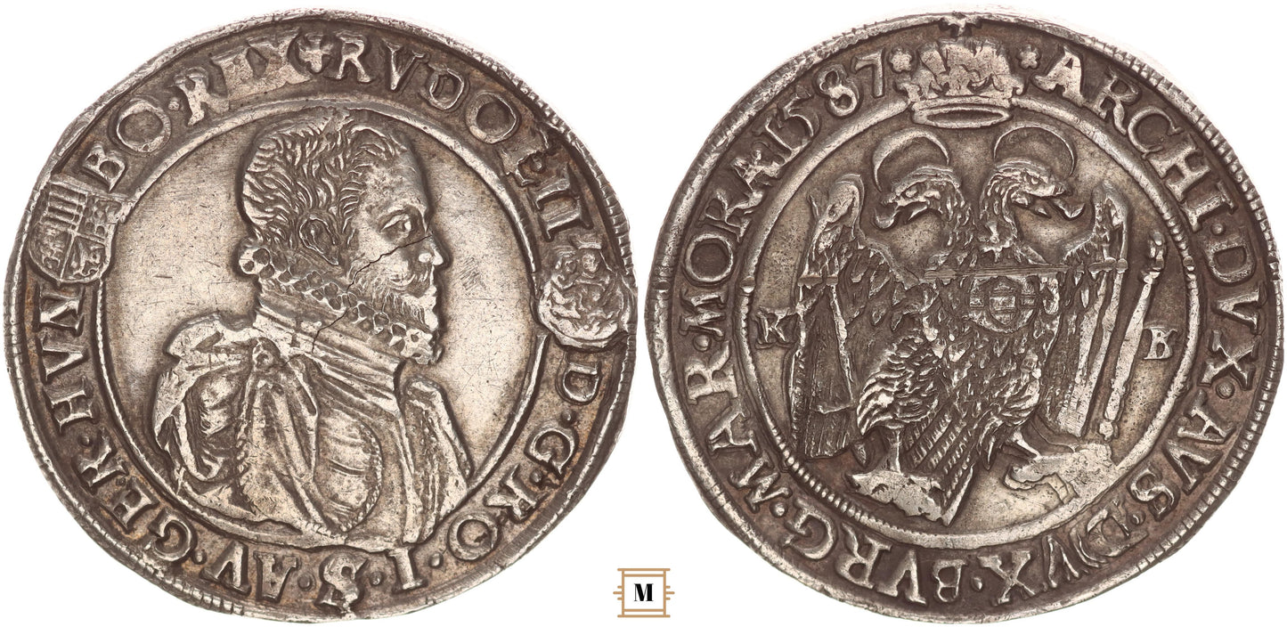 Rudolf tallér 1587 KB