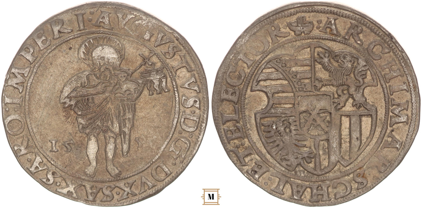 Szászország-Annaberg 1/2 taler 1555