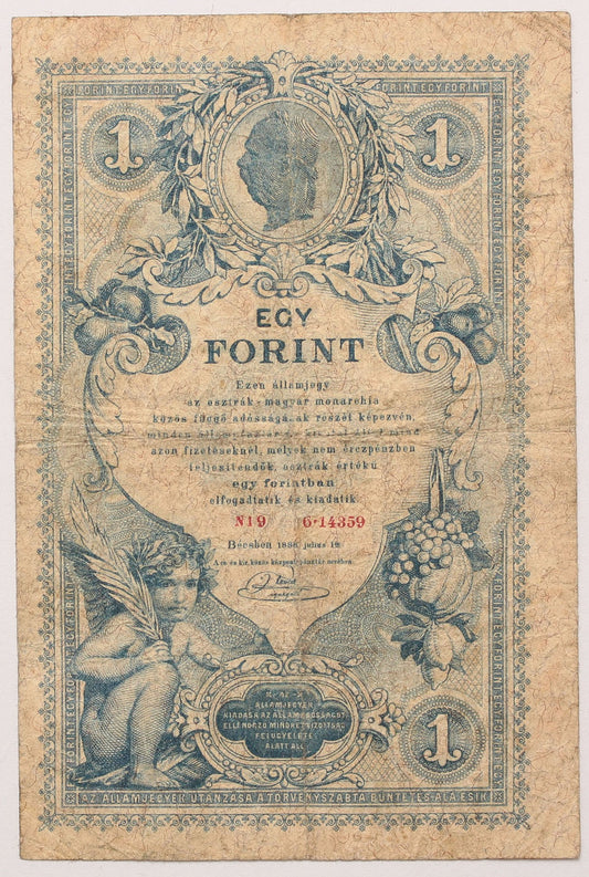 1 forint 1888