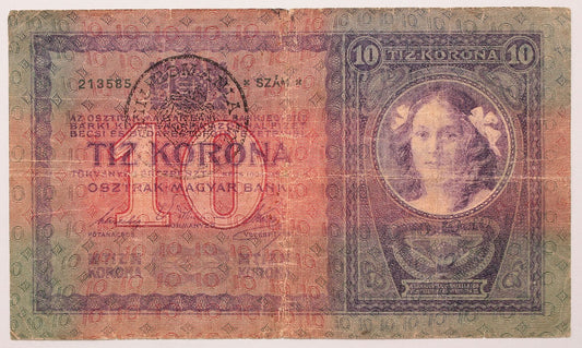 10 korona 1904 Románia FB.