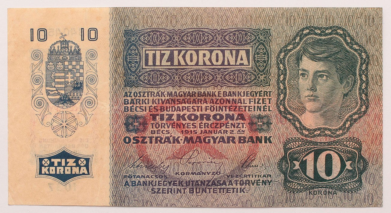 10 korona 1915