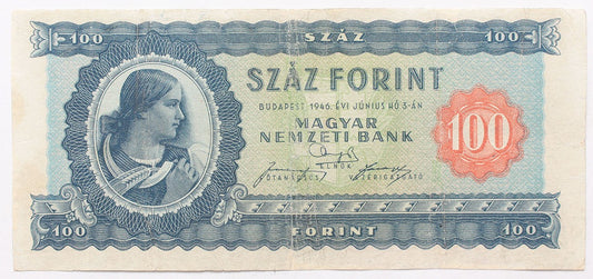 100 forint 1946
