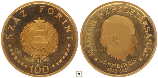 100 forint Semmelweis 1968 BP