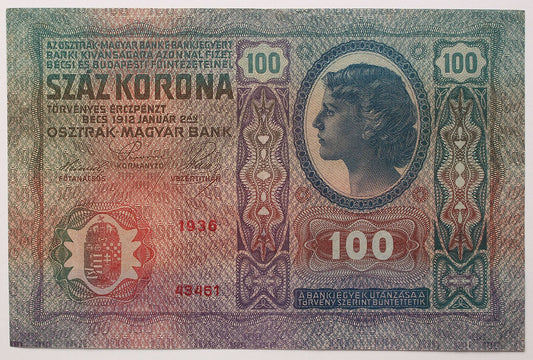 100 korona 1912