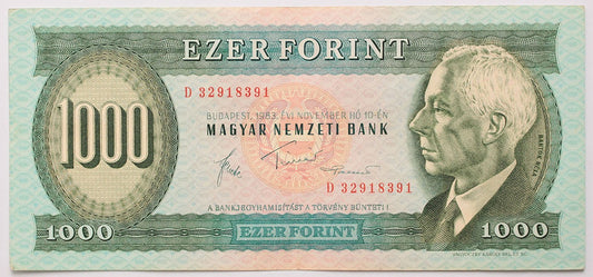 1000 forint 1983