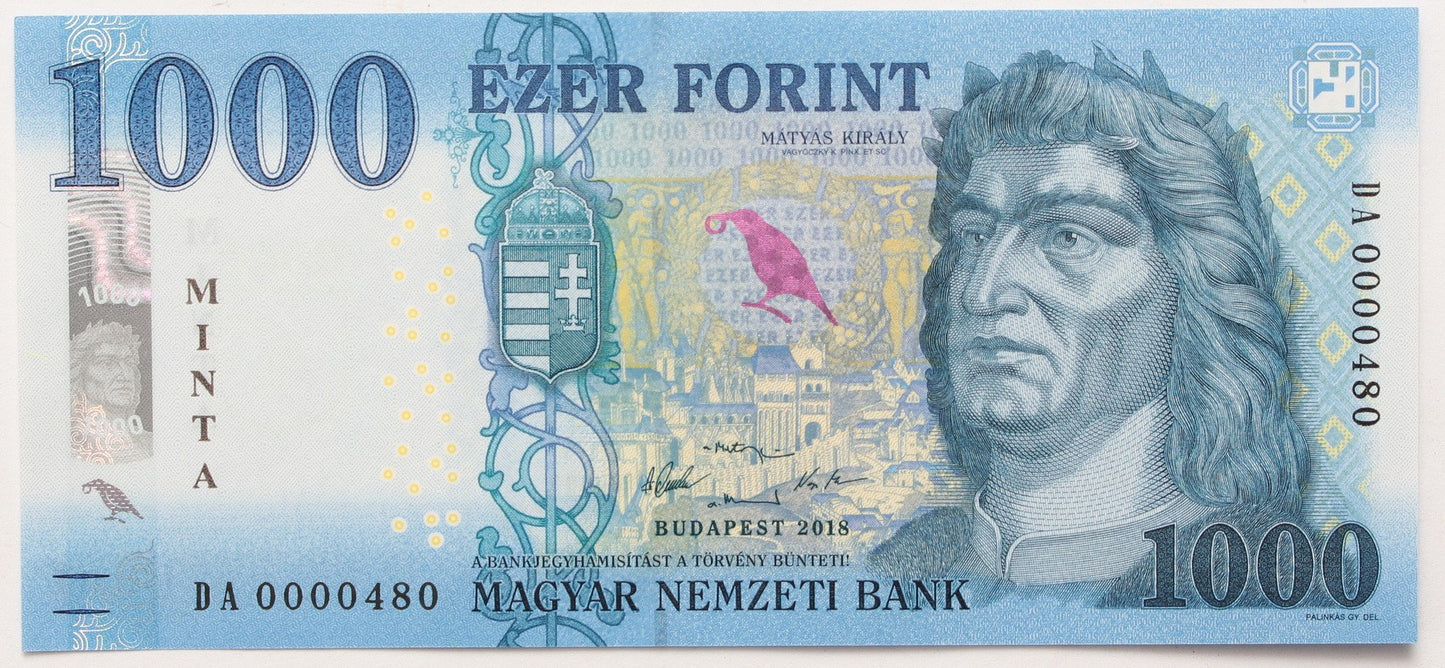 1000 forint 2018 DA MINTA
