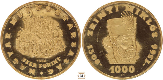 1000 forint Zrínyi 1966 BP
