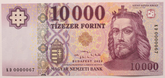 10000 forint 2022