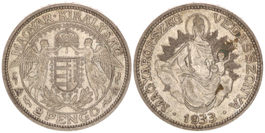 2 pengő 1933 BP