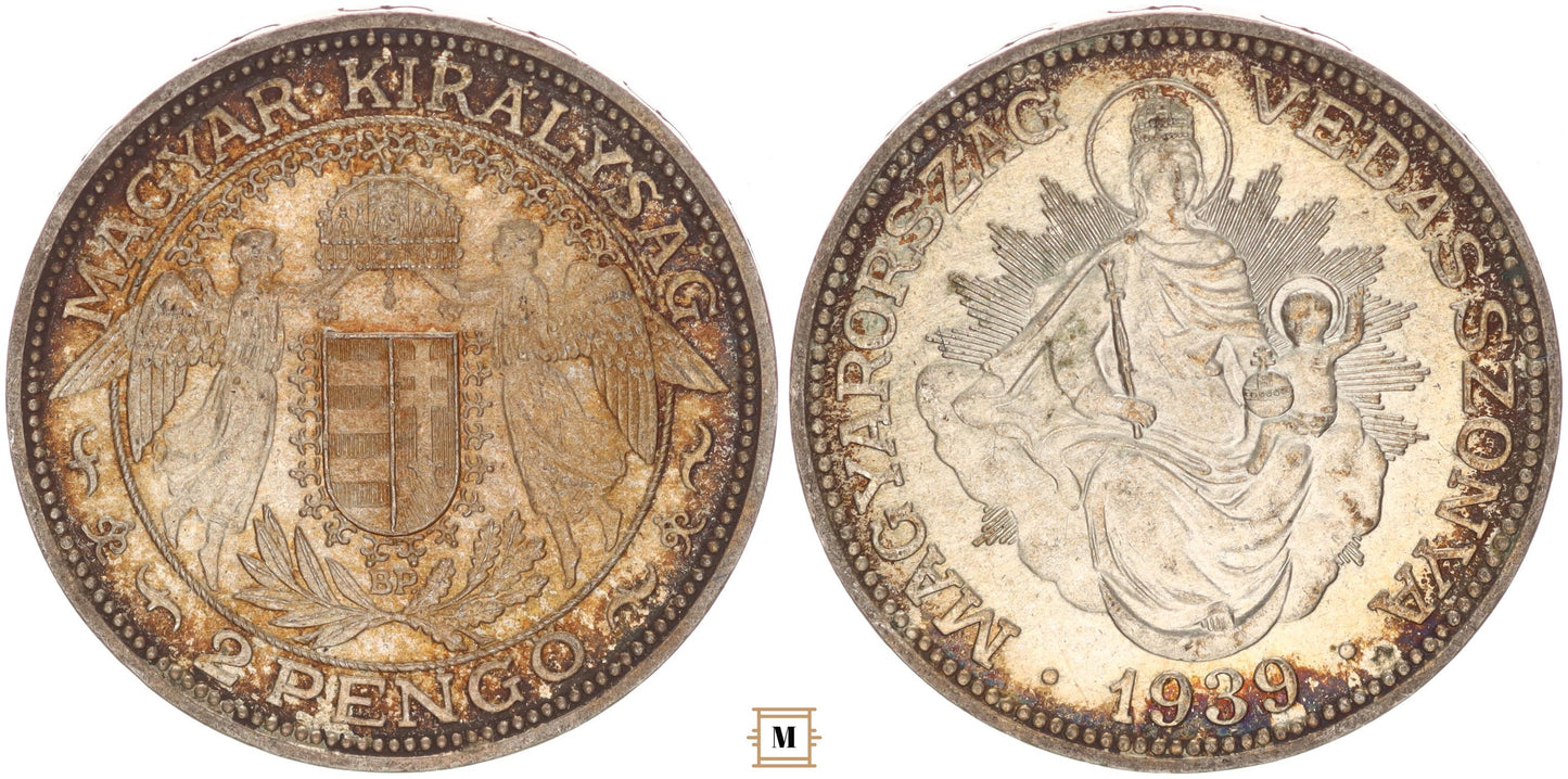 2 pengő 1939 BP