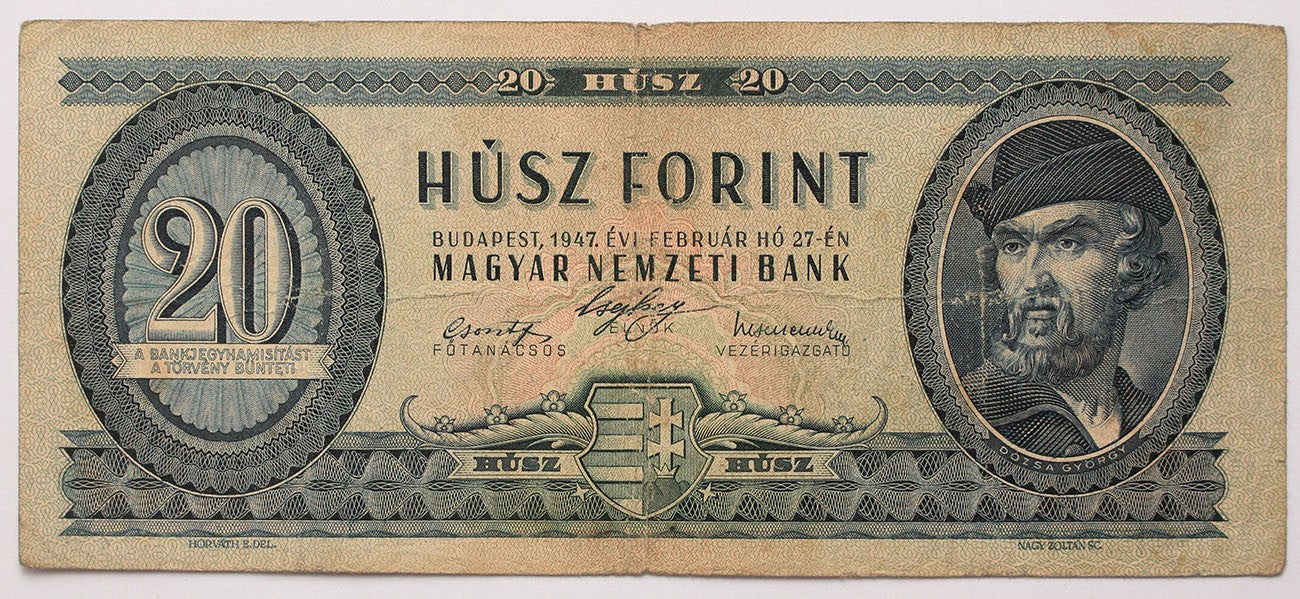 20 forint 1947