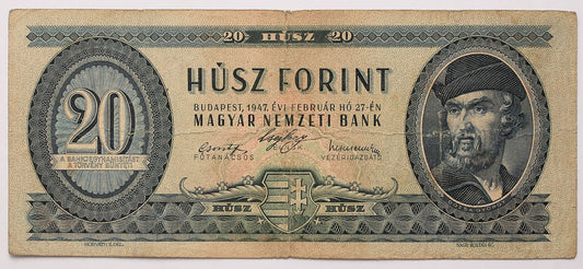 20 forint 1947