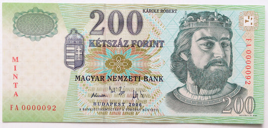 200 forint 2006 FA MINTA