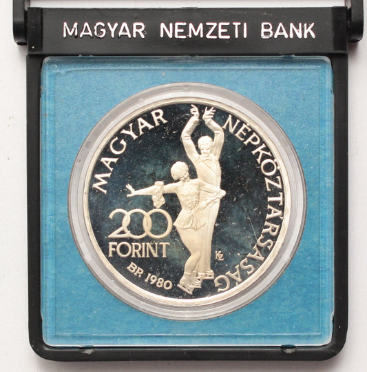 200 forint Lake Placid 1980 BP banki csomagolásban
