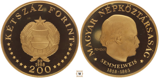 200 forint Semmelweis 1968 BP