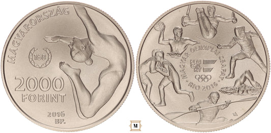 2000 forint XXXI. Nyári Olimpia - RIO 2016 BP