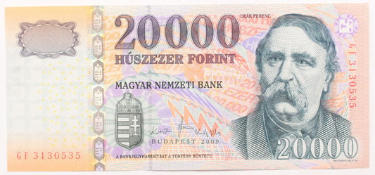20000 forint 2009 GF