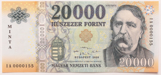 20000 forint 2020 IA MINTA