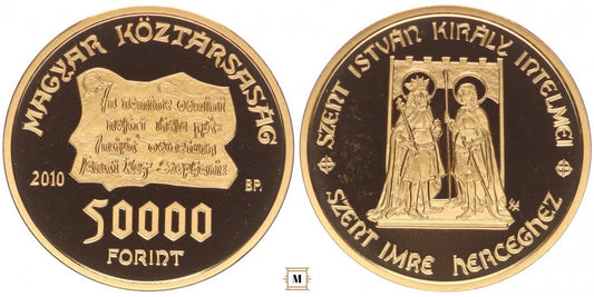 50 000 forint Szent István intelmei 2010 BP
