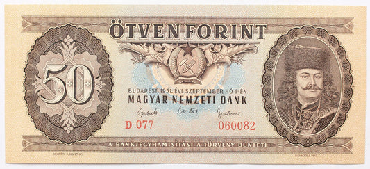 50 forint 1951