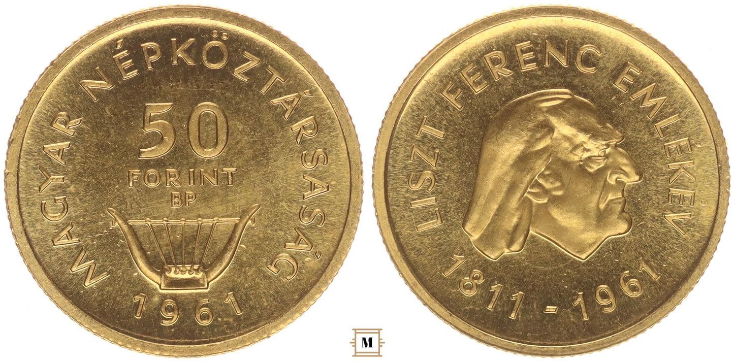 50 forint Liszt Ferenc 1961 BP