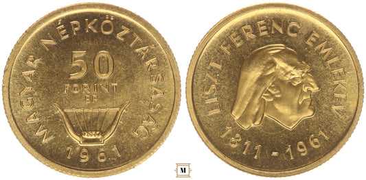 50 forint Liszt Ferenc 1961 BP