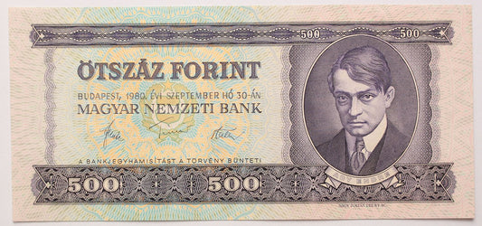 500 forint 1980