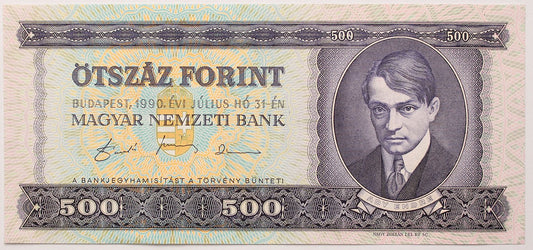 500 forint 1990