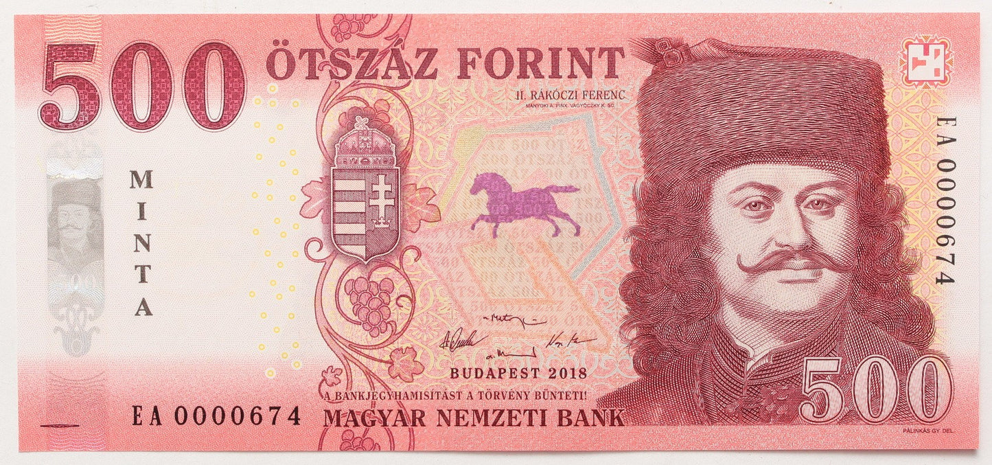 500 forint 2018 EA MINTA