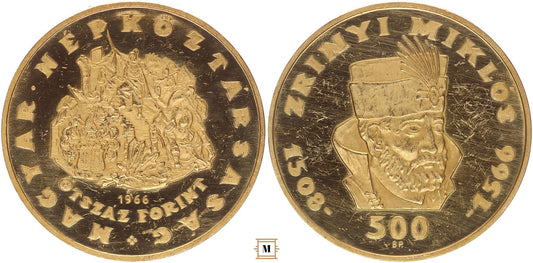 500 forint Zrínyi 1966 BP