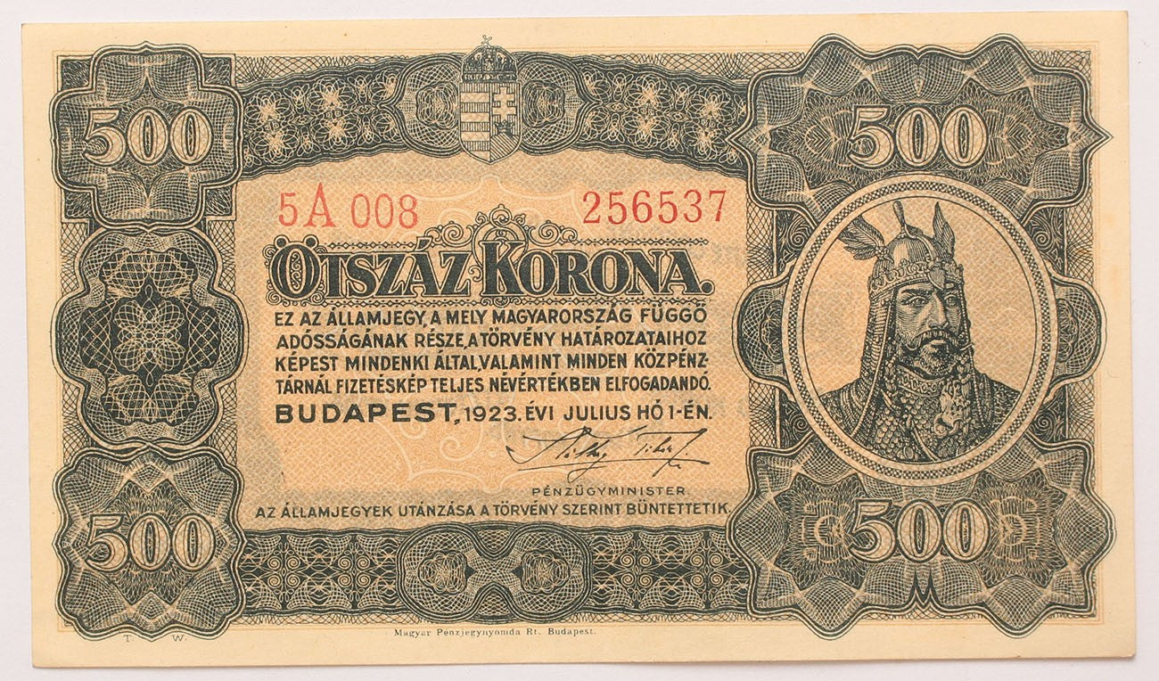 500 korona 1923