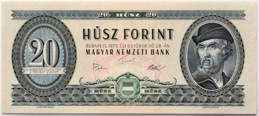 20 forint 1975 C sorozat