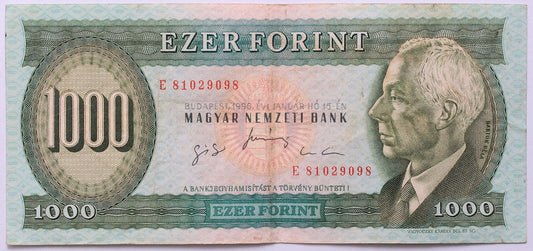 1000 forint 1996 E sorozat