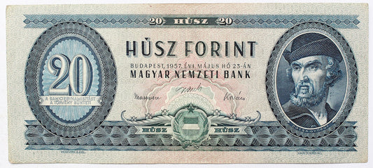 20 forint 1957 C sorozat