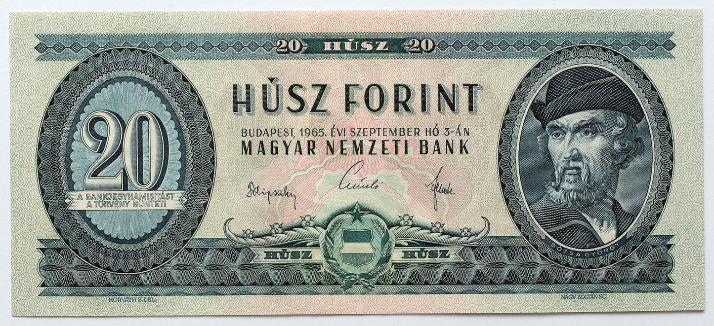20 forint 1965 C sorozat
