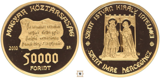 50000 forint Szent Imre 2010 BP